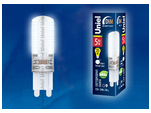 LED-JCD-5W/NW/G9/CL/DIM  Лампа светодиодная диммируемая с силиконовым покрытием. Белый свет