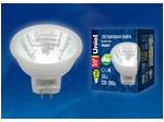 LED-MR11-3W/NW/GU4/220V GLZ21TRЛампа светодиодная, 220V. Прозрачная. Белый свет (4000K).