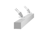 Крепление Кронштейн поворотный Trade Linear 65x60 (комплект 2 шт)