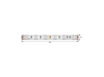 Лента светодиодная стандарт 5050, 60 LED/м, 14,4 Вт/м, 24В , IP65, Цвет: RGB