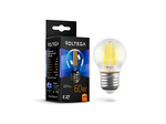 Лампа светодиодная Voltega Crystal E27 6W 2800K 580Лм (VG10-G1E27warm6W-F)