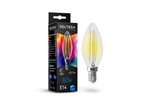 Лампа светодиодная Voltega Crystal E14 7W 4000K 560Лм (VG10-C35E14cold7W-FHR)