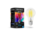 Лампа светодиодная Voltega Crystal E27 7W 4000K 560Лм (VG10-A60E27cold7W-FHR)
