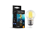 Лампа светодиодная Voltega Crystal E27 9W 2800K 800Лм (VG10-G45E27warm9W-F)