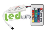 RGB контроллер LN-WIFI-IR24B-2 (12-24V, 72-144W, ПДУ 24кн, RGB)