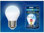 LED-G45-6W/NW/E27/FR/MB PLM11WH Лампа светодиодная. Форма «шар», матовая. Серия Multibright. Белый свет (4000K). 100-50-10.