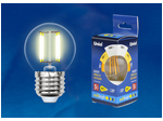 LED-G45-5W/WW/E27/CL/MB GLM10TR Лампа светодиодная. Форма «шар», прозрачная. Серия Multibright. Теплый белый свет (3000K). 100-50-10.