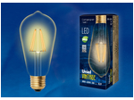 LED-ST64-5W/GOLDEN/E27 GLV22GO Лампа светодиодная Vintage. Форма «конус», золотистая колба