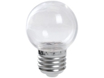 Лампа светодиодная Feron LB-37 Белт-лайт Шарик прозрачный E27 1W 2700K