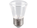 Лампа светодиодная Feron LB-372 Белт-лайт Колокольчик прозрачный E27 1W 2700K