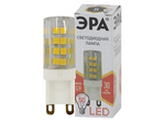 Лампочка светодиодная ЭРА STD LED JCD-5W-CER-827-G9 G9 5Вт керамика капсула теплый белый свет