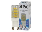 Лампочка светодиодная ЭРА STD LED JCD-5W-CER-840-G9 G9 5Вт керамика капсула нейтральный белый свет