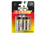 Батарейки Трофи LR14-2BL ENERGY POWER Alkaline