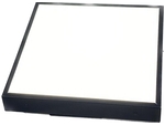 Светодиодный светильник Geniled Офис Standart 270x270x40 20Вт 3000К Опал черный с микроволновым датчиком движения