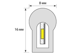 ULS-N21-2835-120LED/m-8mm-IP67-220V-8W/m-50M-YELLOW    . Uniel NEON.  50 .  .