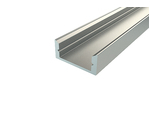 Накладной алюминиевый профиль SV-SP-0716-2 Anod, для светодиодной ленты