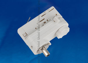 UBX-A61 WHITE 1 POLYBAG Адаптер для трехфазного шинопровода. Цвет-белый. Упаковка-полиэтиленовый пакет.