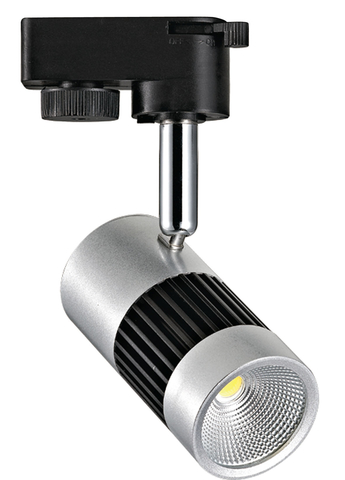 Светодиодный светильник однофазный трековый 8W 4200K Серебро (HL836L)