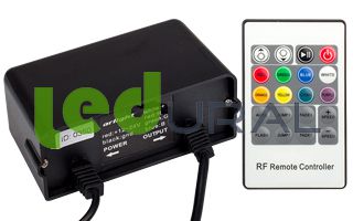 015070 RGB контроллер LN-RF20B-W (12/24V,144/288W, ПДУ 20кн)