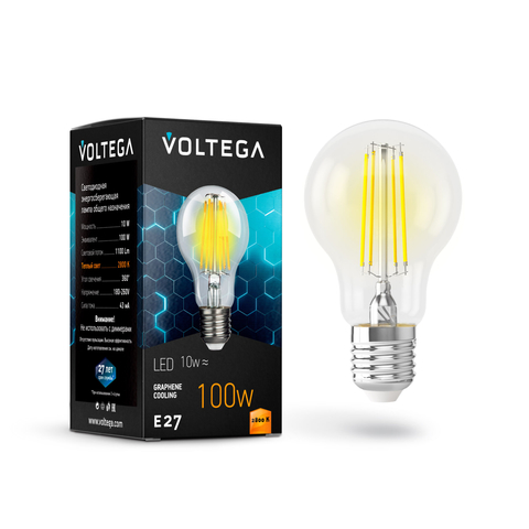   Voltega Crystal E27 10W 2800K 1100 (VG10-1E27warm10W-F)