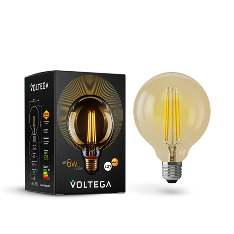   Voltega Loft LED E27 6W 2800K 620 (VG10-G95GE27warm6W)