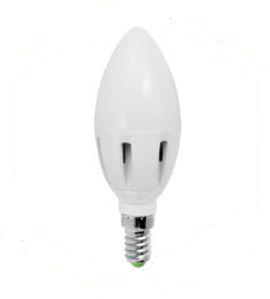 Лампа светодиодная LED-СВЕЧА-standard 3.5Вт 160-260В Е14 3000К 320Лм. Теплый белый