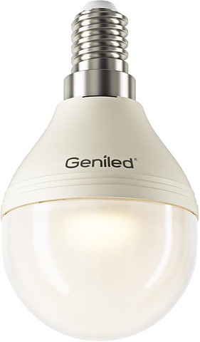 Светодиодная лампа Geniled Е14 G45 7W 2700K. Теплый белый