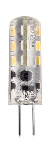 Лампа светодиодная LED-JC-standard 1.5Вт 12В G4 4000К 135Лм. Дневной белый