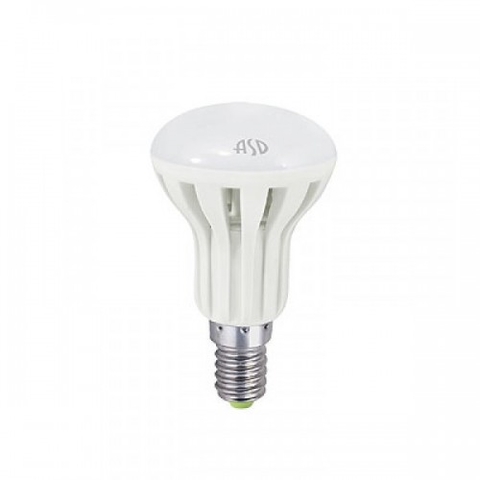 Лампа светодиодная LED-R50-standard 5Вт 160-260В Е14 4000К 450Лм. Дневной белый