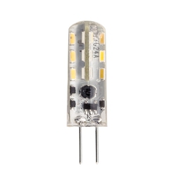 Лампа светодиодная LED-JC-standard 1.5Вт 12В G4 3000К 135Лм. Теплый белый