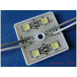 Модуль светодиодный SMD5050 х 4 12В белый IP65