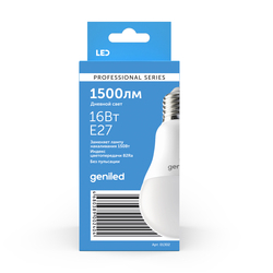 Светодиодная лампа Geniled E27 A70 16Вт 4200К